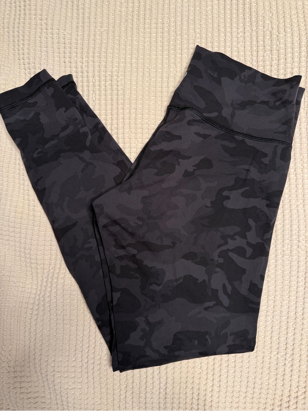 Lululemon Wunder Under Hi-Rise Tight *28" sz 10 Incognito Camo Multi Grey